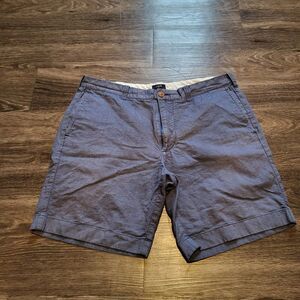 J.Crew Sunwashed Oxford Cotton, 9" Inseam, Chino Shorts Men's Size 34